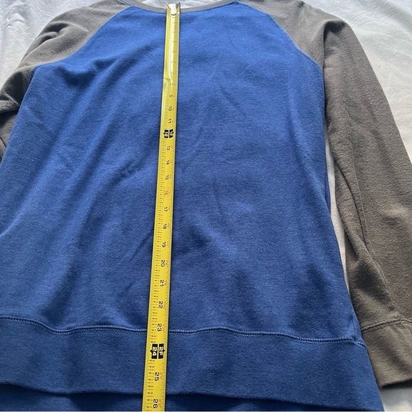 NBA Golden State Warriors Adidas Women’s Pullover Long Sleeve Shirt Blue Gray XL - Picture 11 of 11